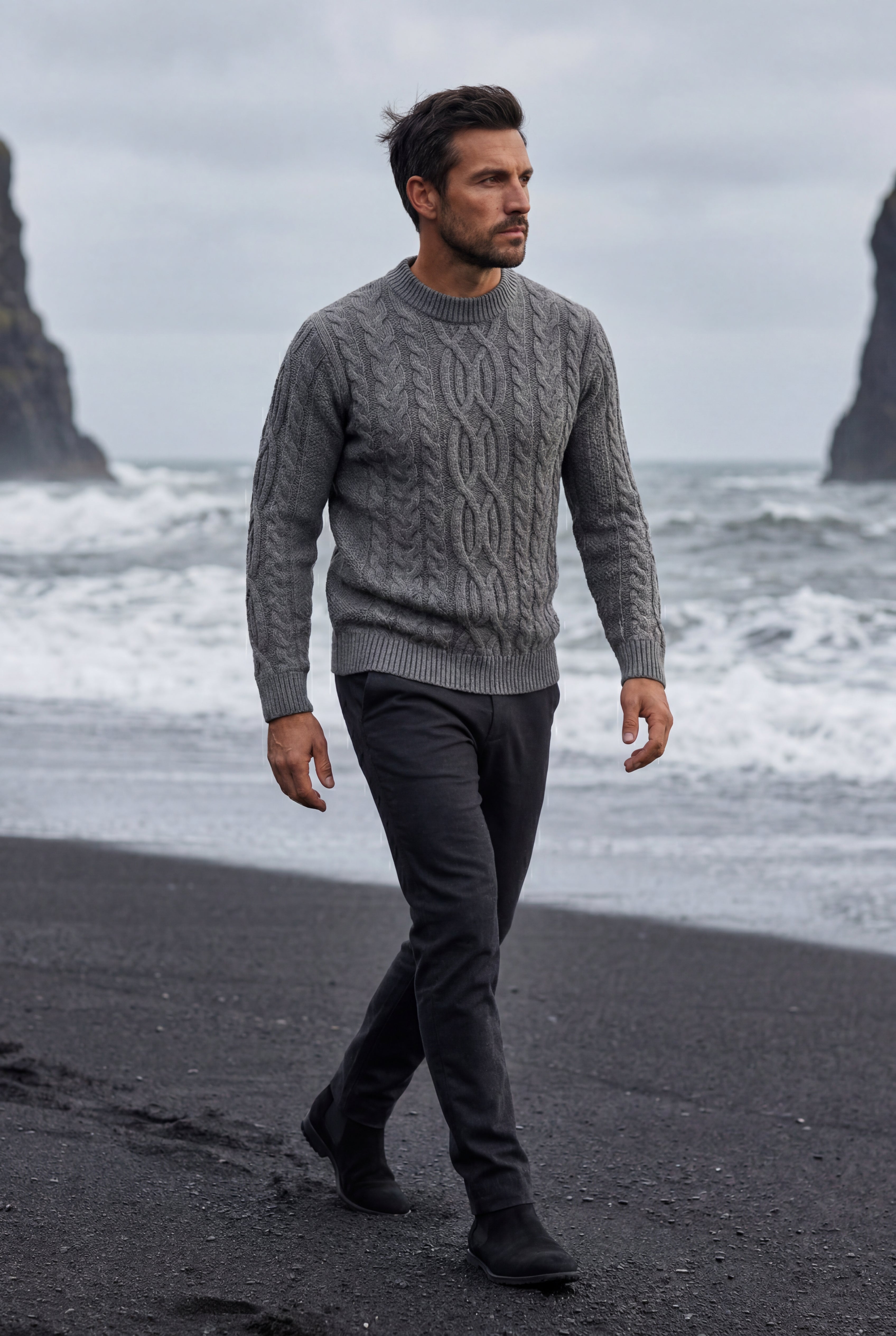 Zoyri | Textured Cable Knit