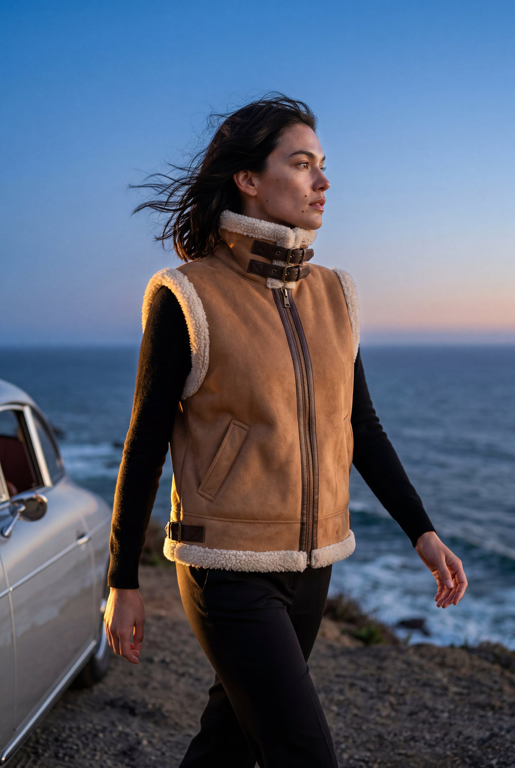 Zoyri | Aviator Sherpa Vest