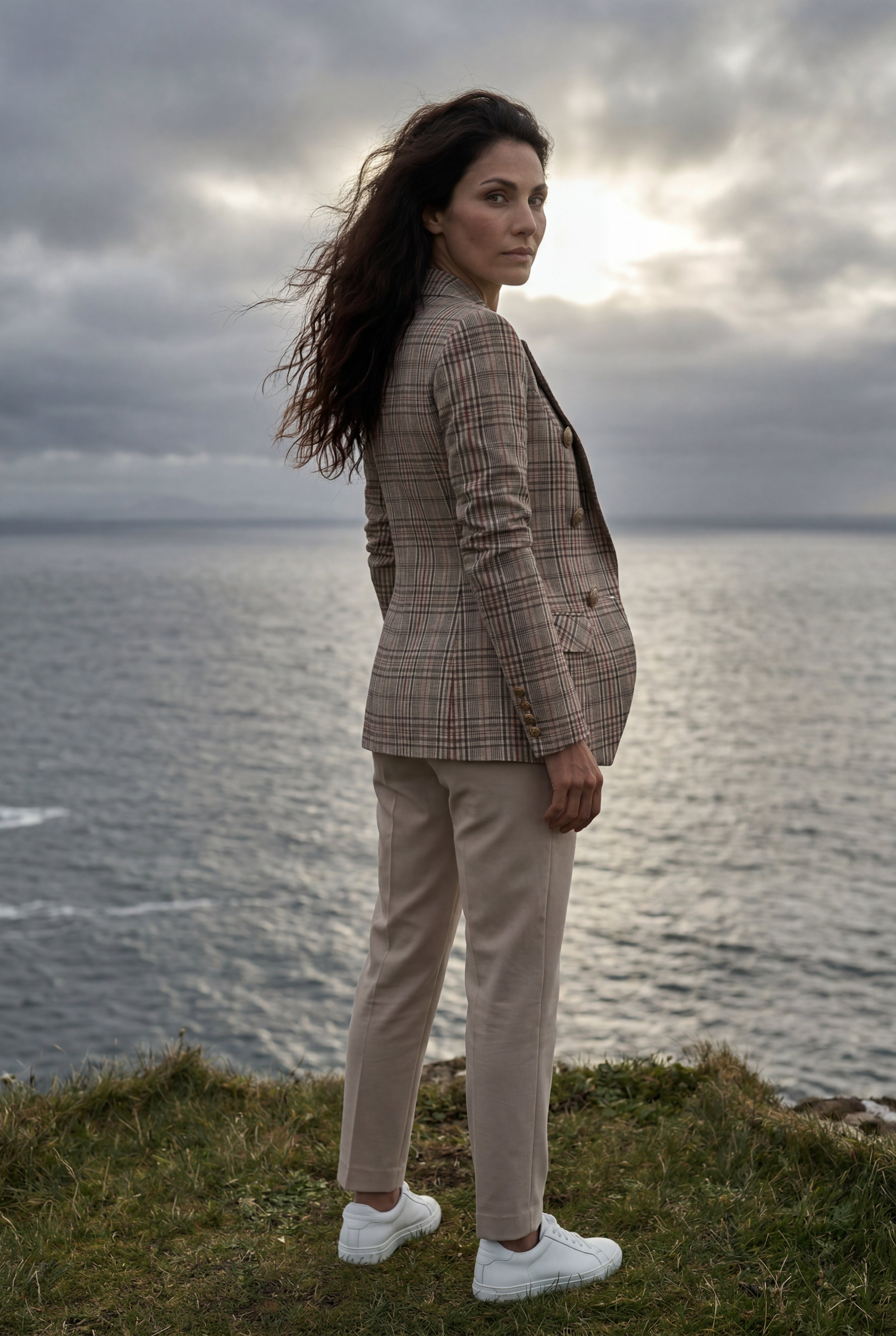 Zoyri | Coastal Check Blazer