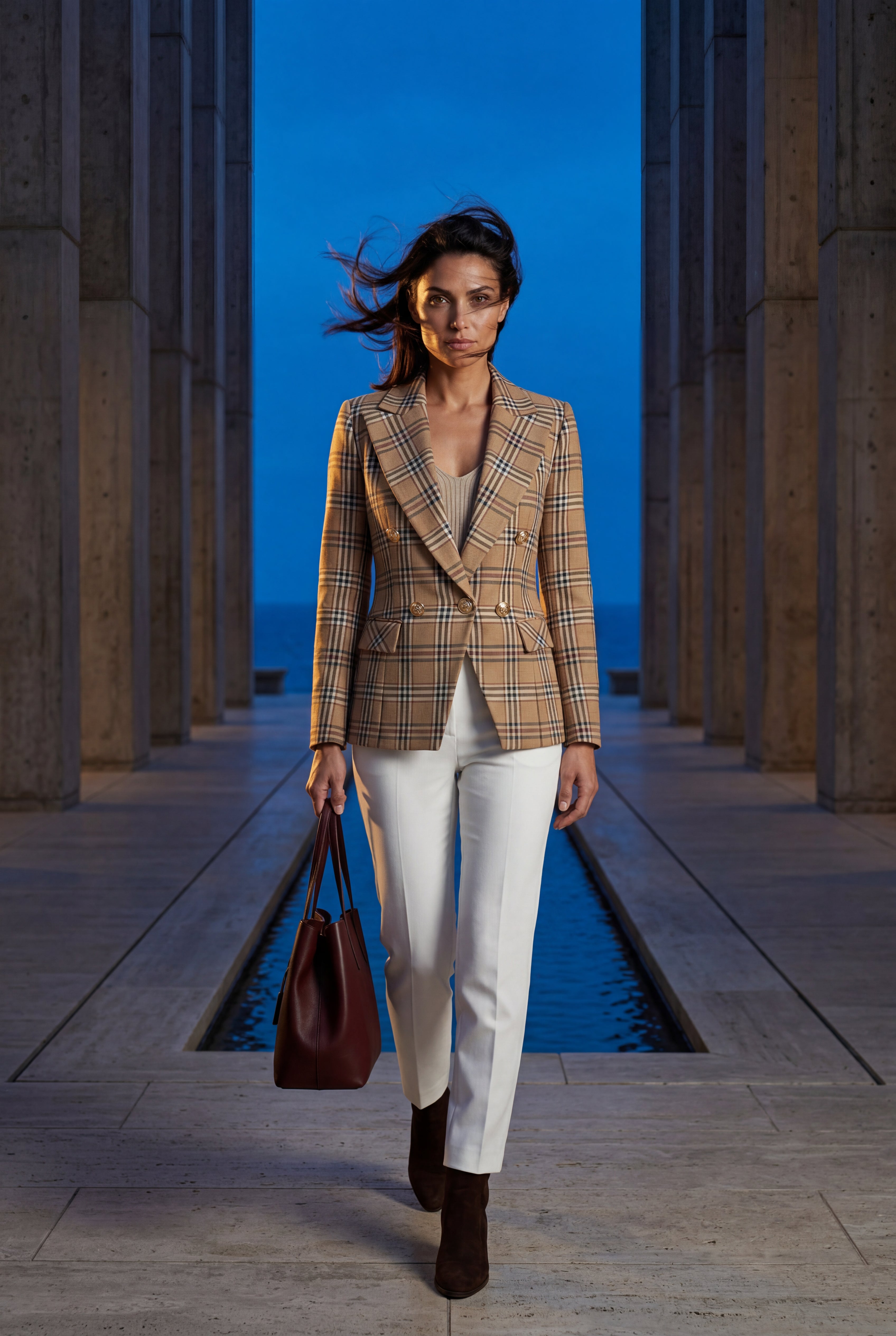 Zoyri | Coastal Check Blazer