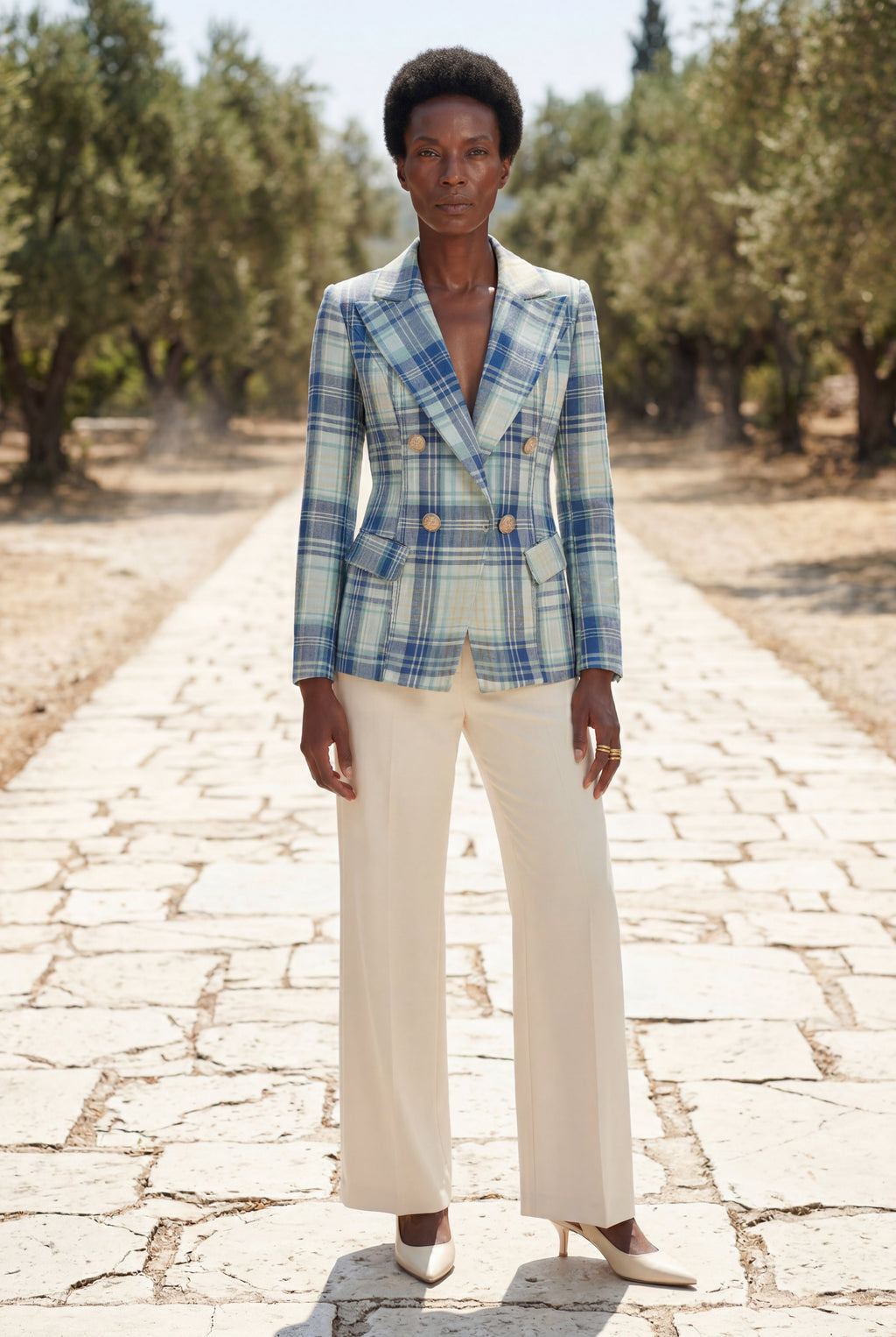 Zoyri | Coastal Check Blazer
