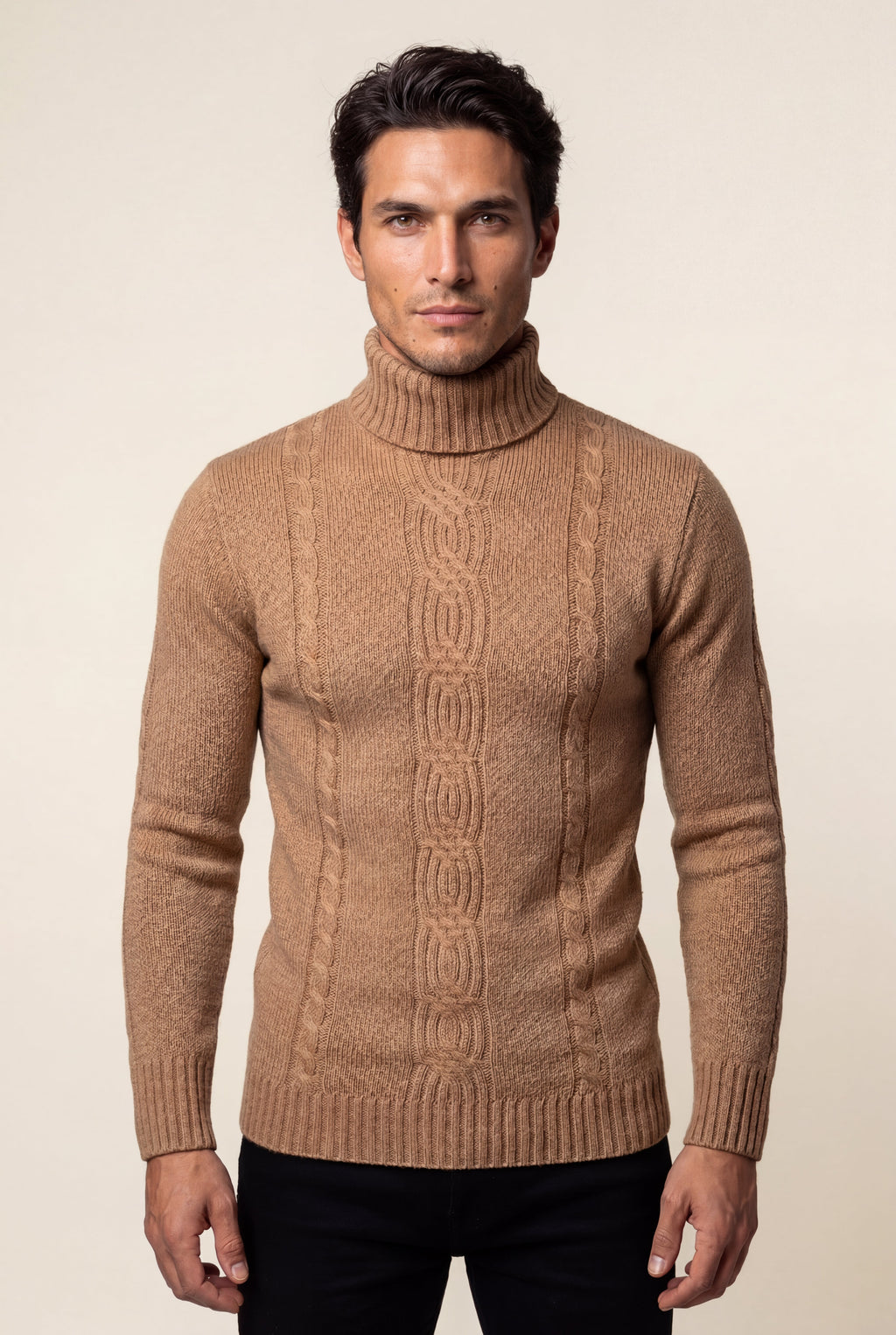 Zoyri | Cable Knit Turtleneck