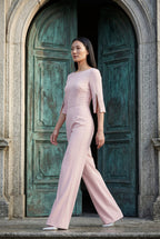 Zoyri | Beaded Sleeve Jumpsuit