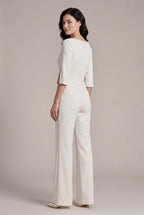 Zoyri | Beaded Sleeve Jumpsuit