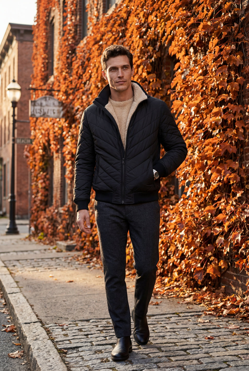 Zoyri | Quilted Bomber Jacket