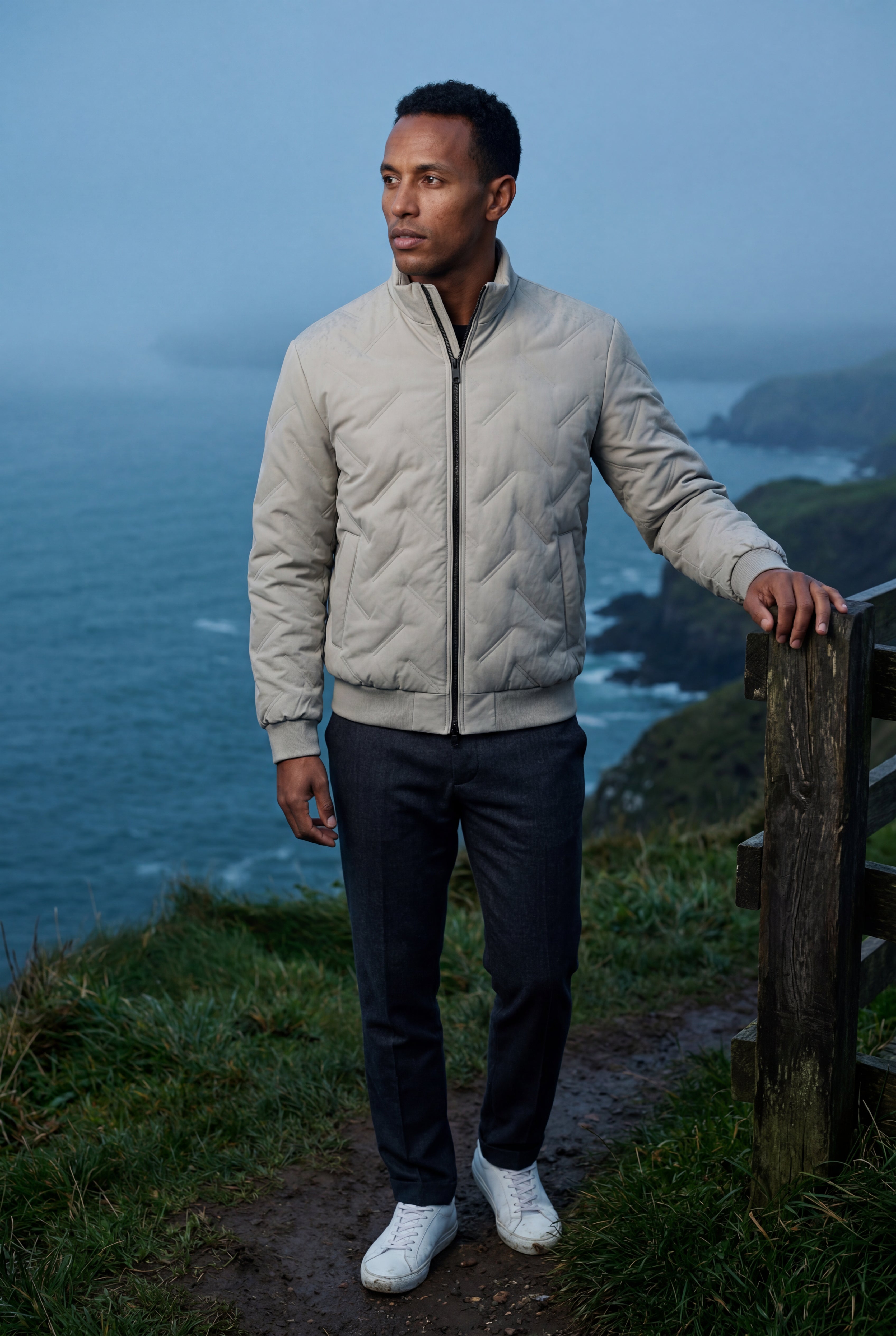 Zoyri | Quilted Bomber Jacket