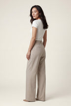 Zoyri | Pleated Wide-Leg Trousers