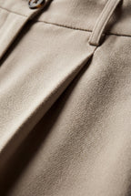 Zoyri | Pleated Wide-Leg Trousers