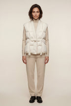 Zoyri | Belted Puffer Vest
