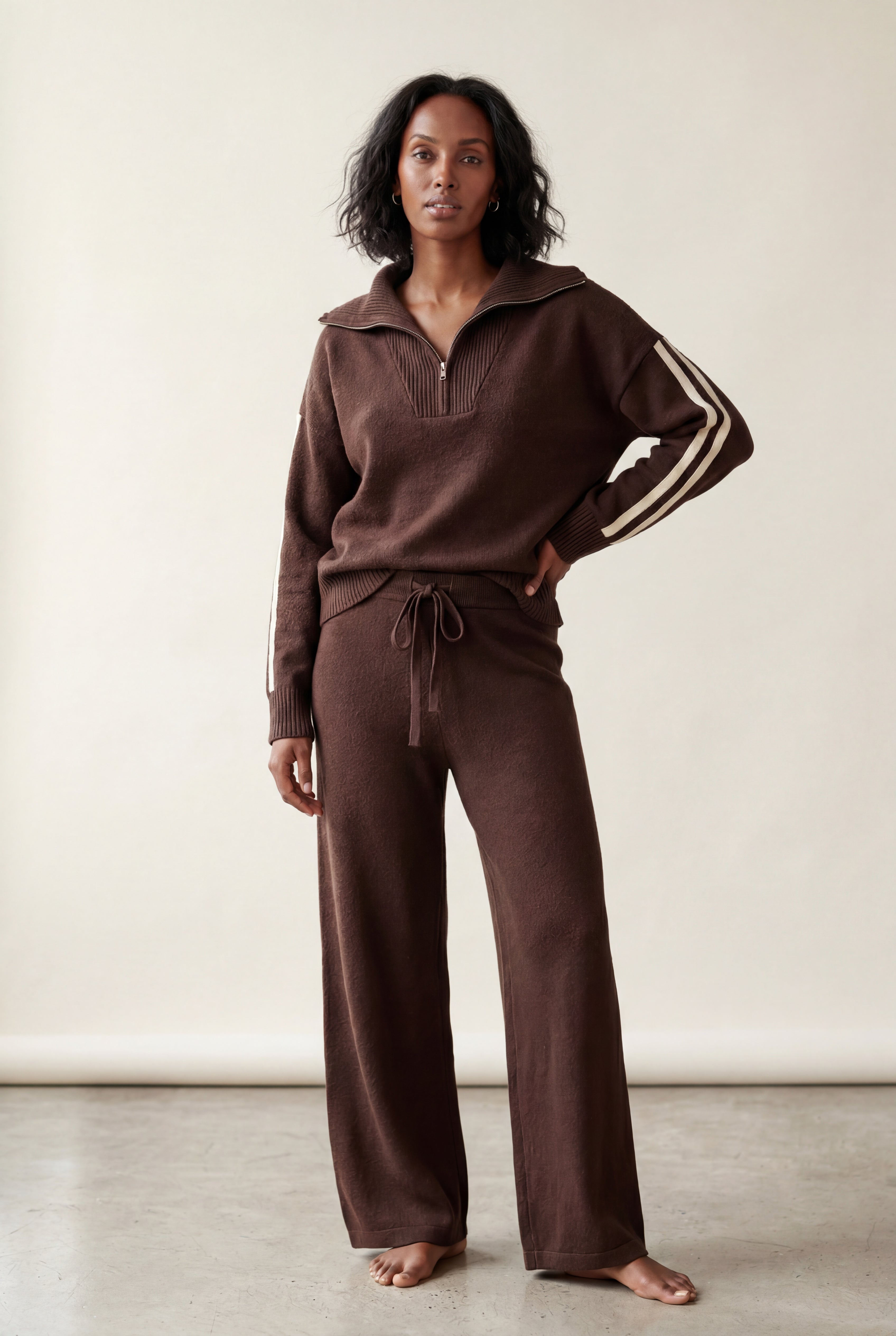 Zoyri | Contrast Stripe Lounge Set