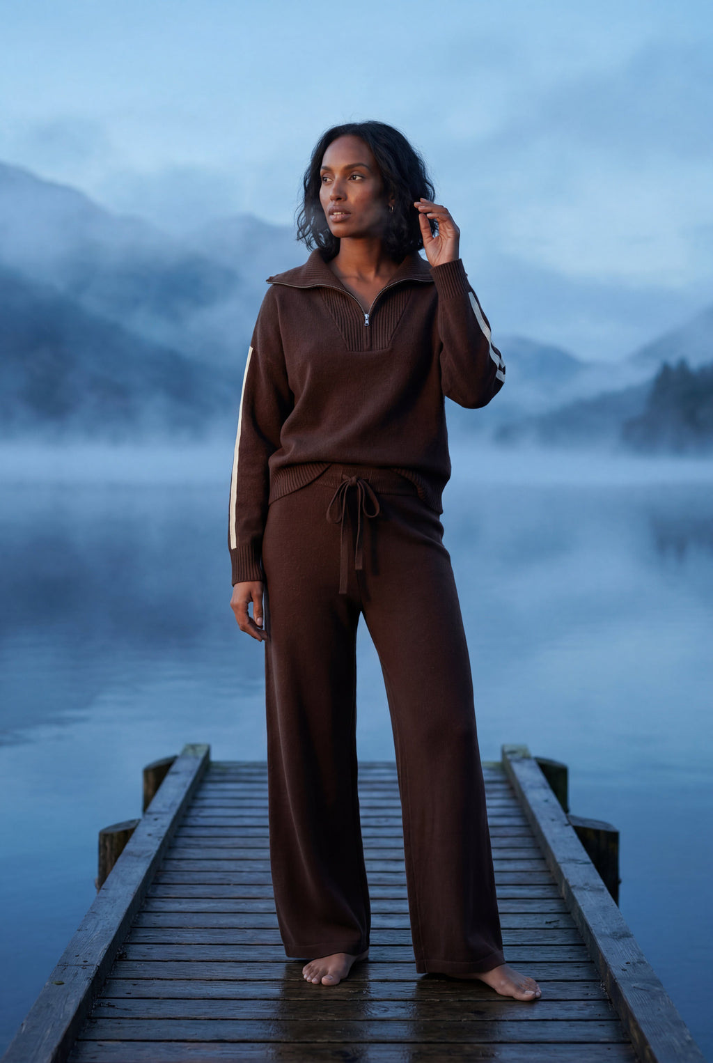 Zoyri | Contrast Stripe Lounge Set