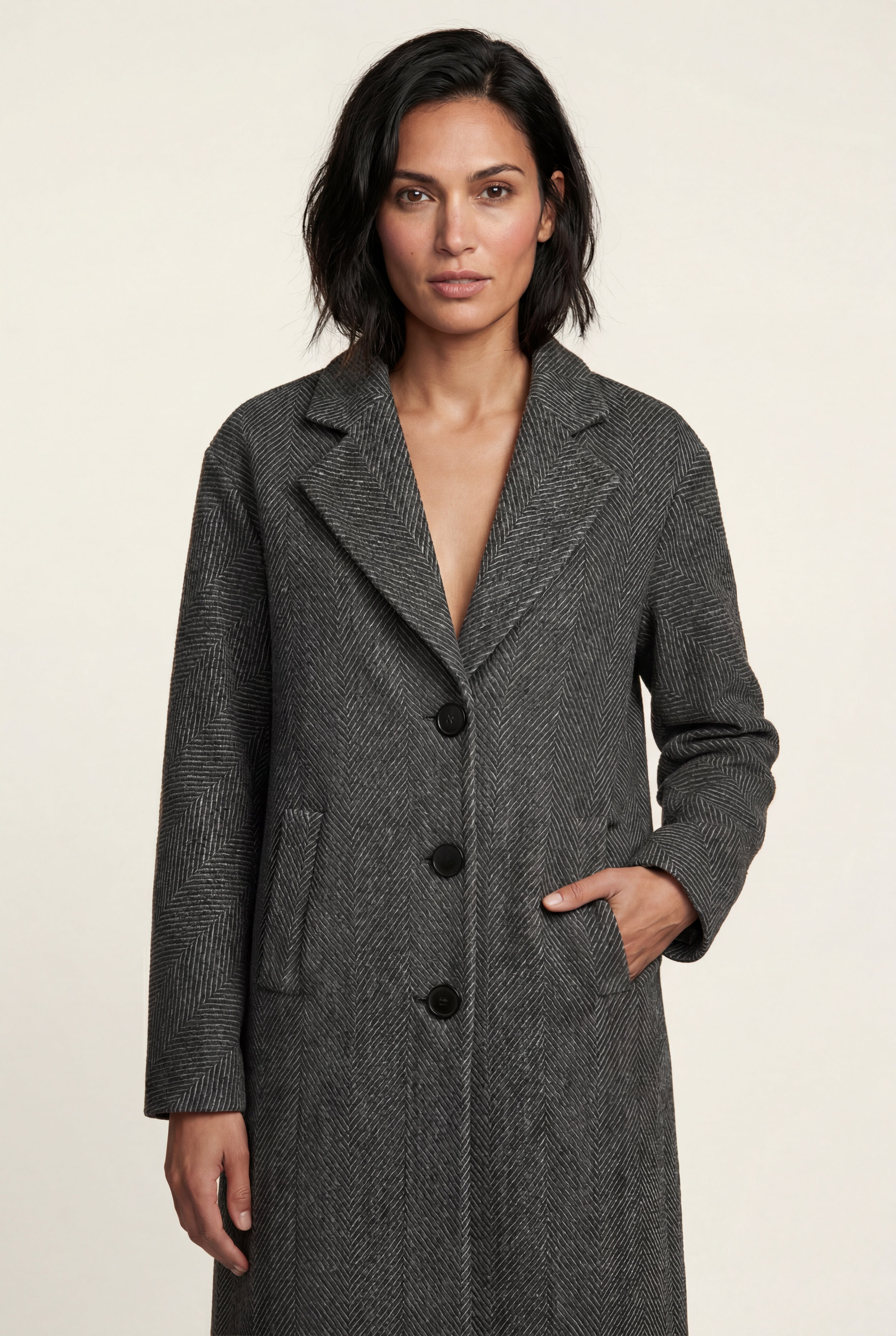Zoyri | Herringbone Coat
