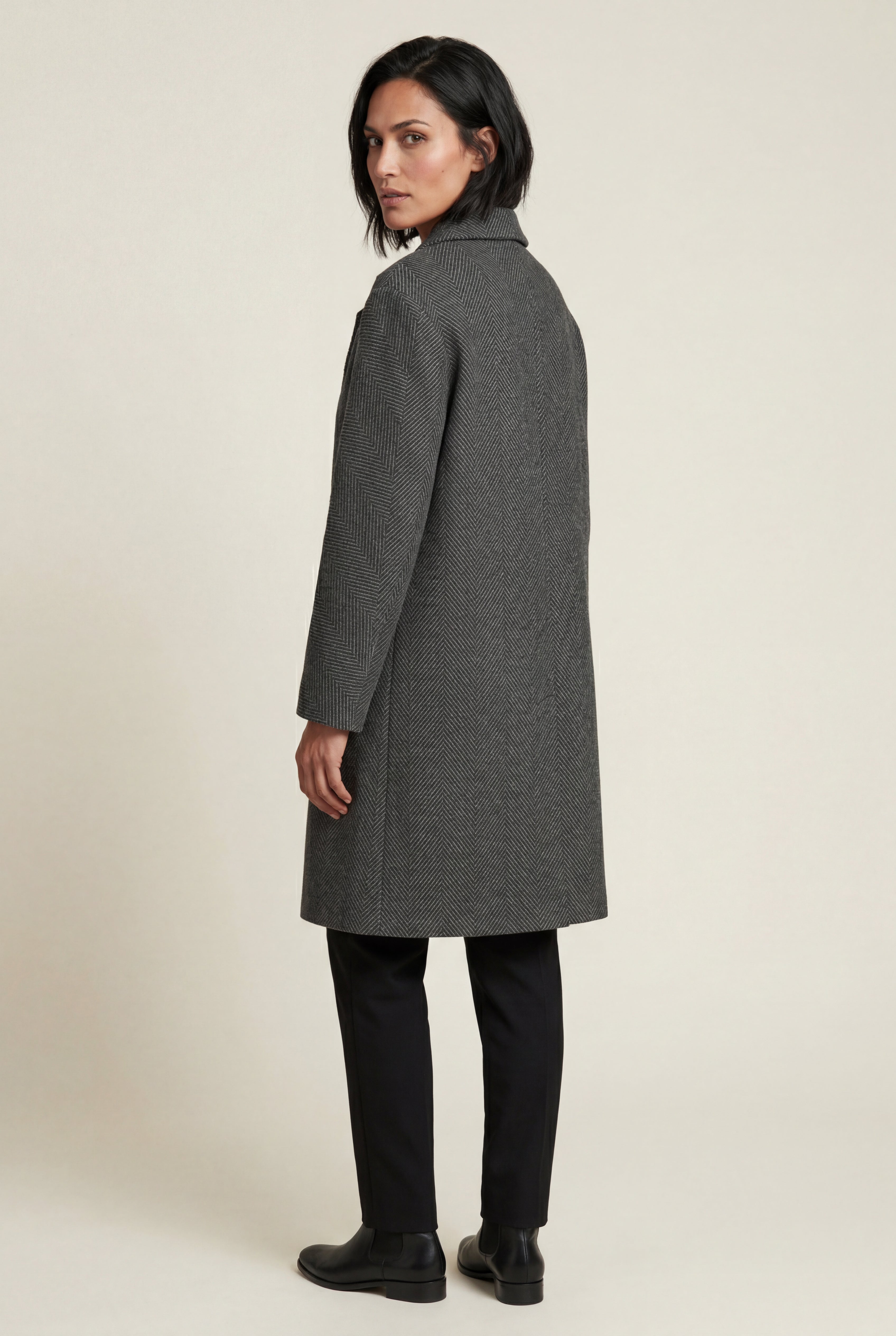 Zoyri | Herringbone Coat