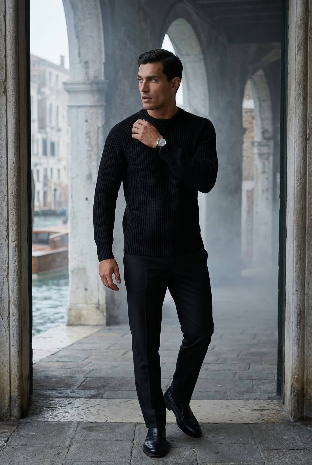 Zoyri | Ribbed Knit Sweater