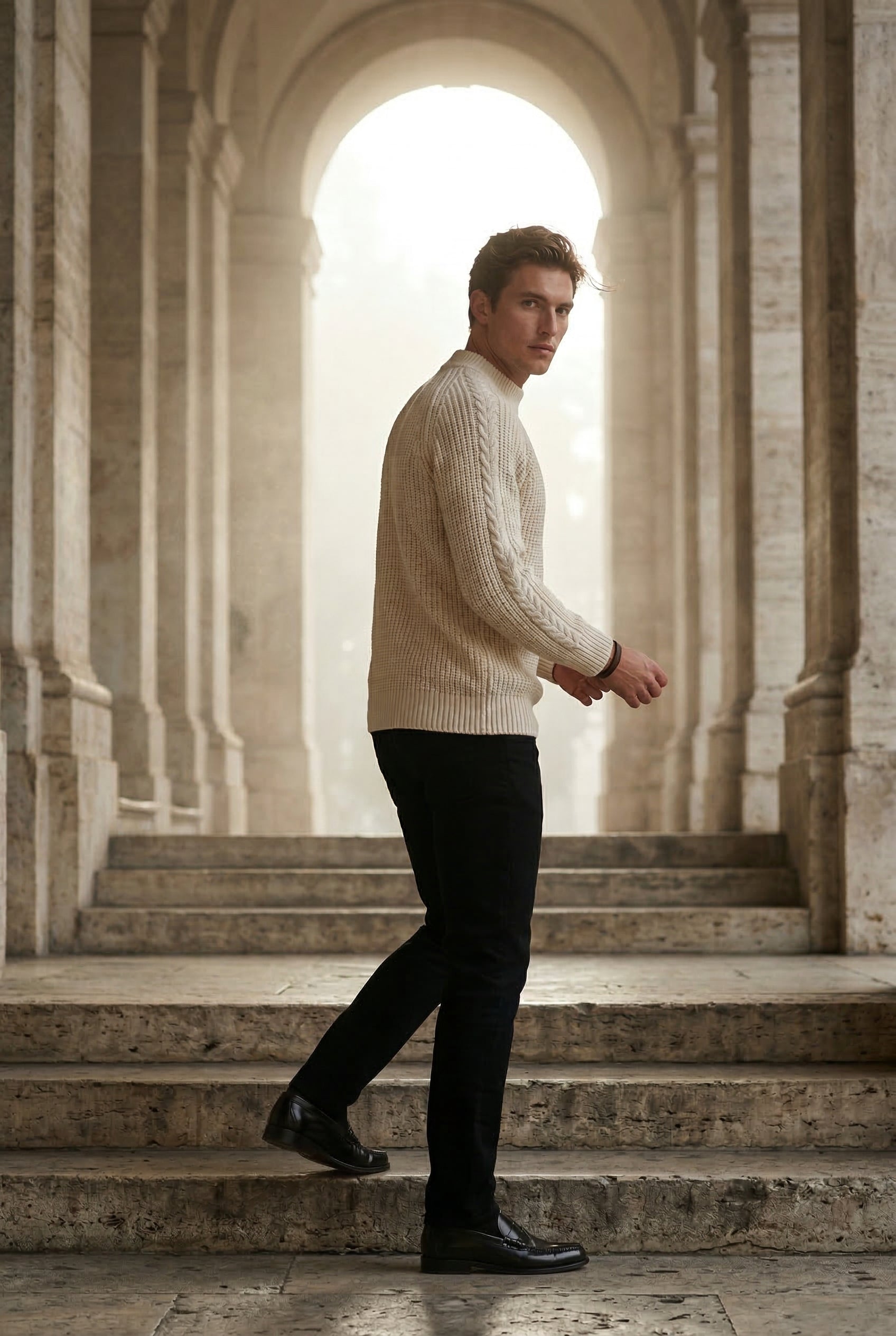 Zoyri | Ribbed Knit Sweater