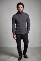 Zoyri | Cable Knit Turtleneck