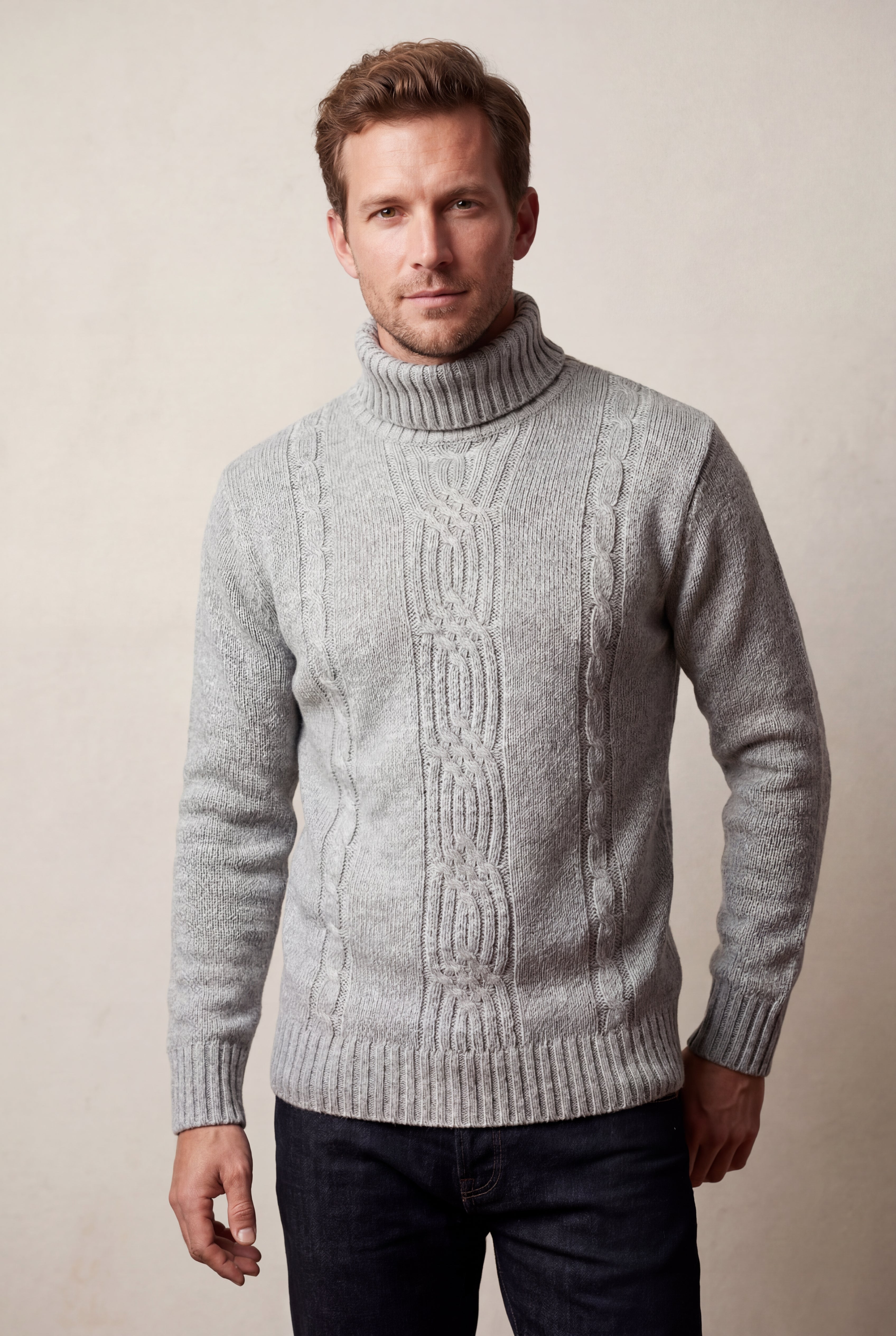 Zoyri | Cable Knit Turtleneck
