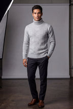 Zoyri | Cable Knit Turtleneck