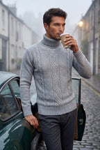 Zoyri | Cable Knit Turtleneck