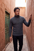 Zoyri | Cable Knit Turtleneck