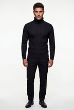 Zoyri | Cable Knit Turtleneck