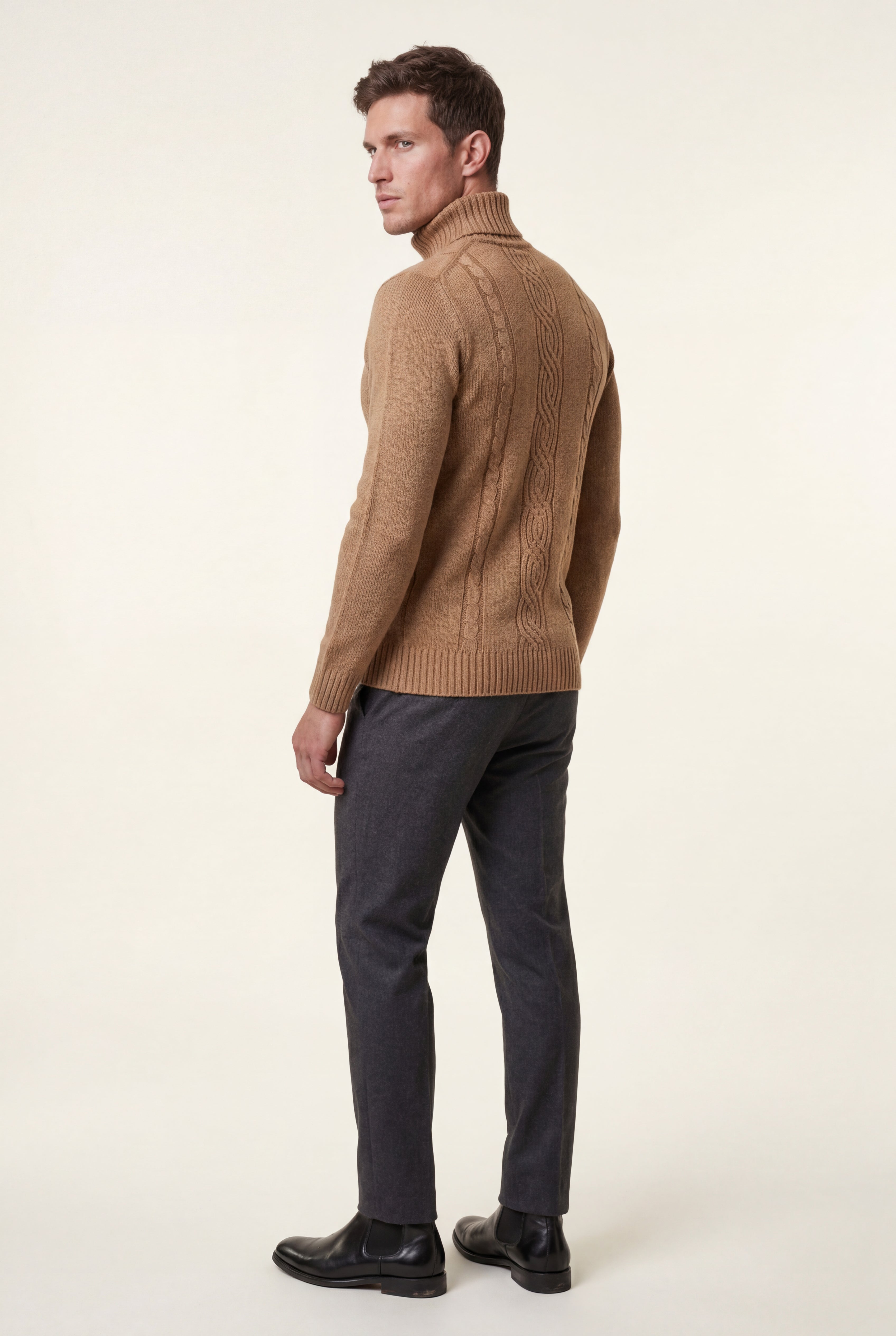 Zoyri | Cable Knit Turtleneck