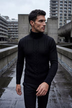 Zoyri | Cable Knit Turtleneck