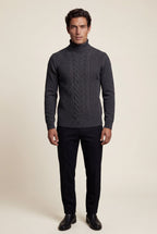 Zoyri | Cable Knit Turtleneck