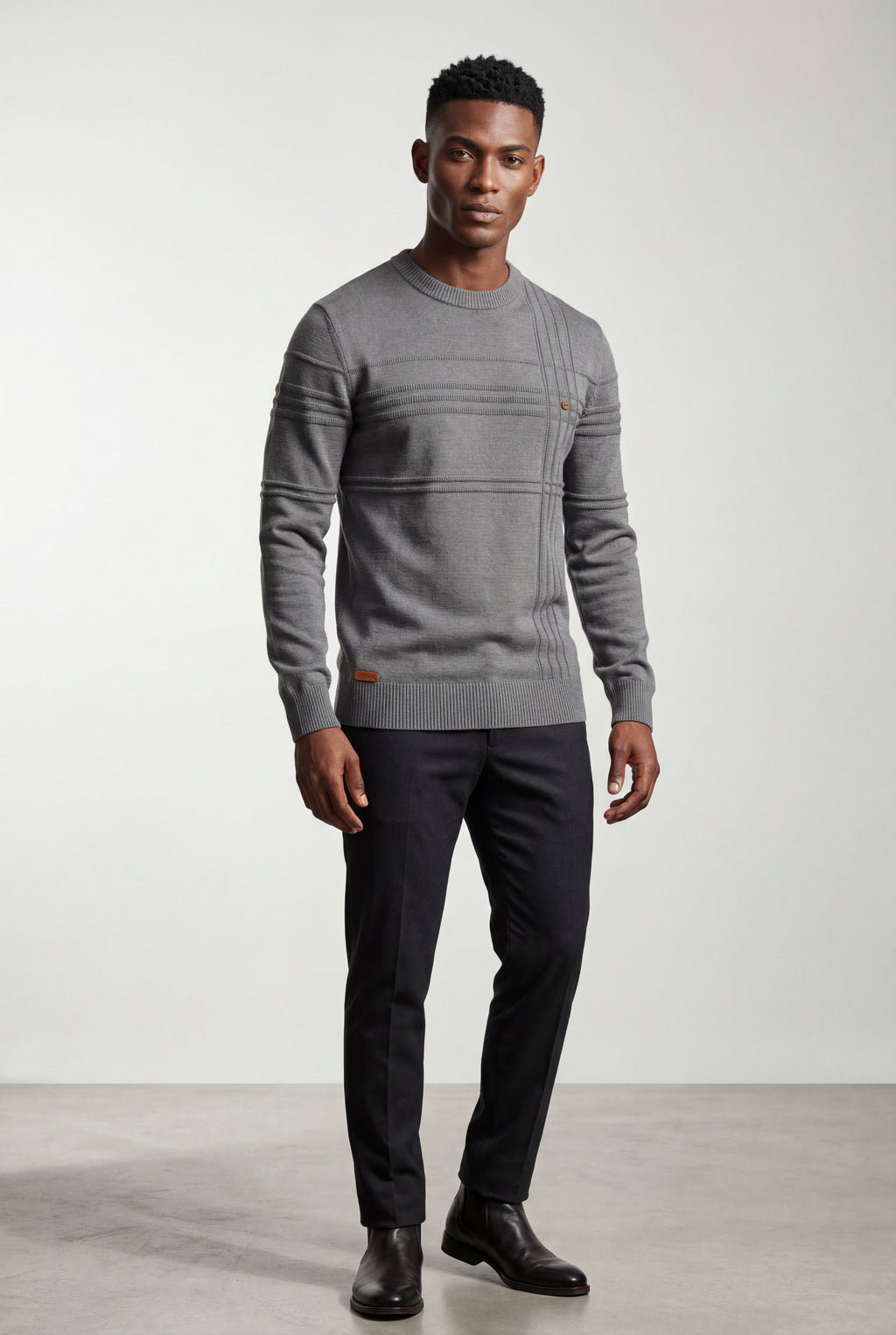 Zoyri | Structured Knit Crew