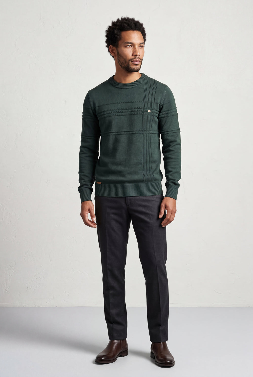 Zoyri | Structured Knit Crew