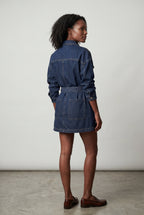 Zoyri | Belted Denim Dress