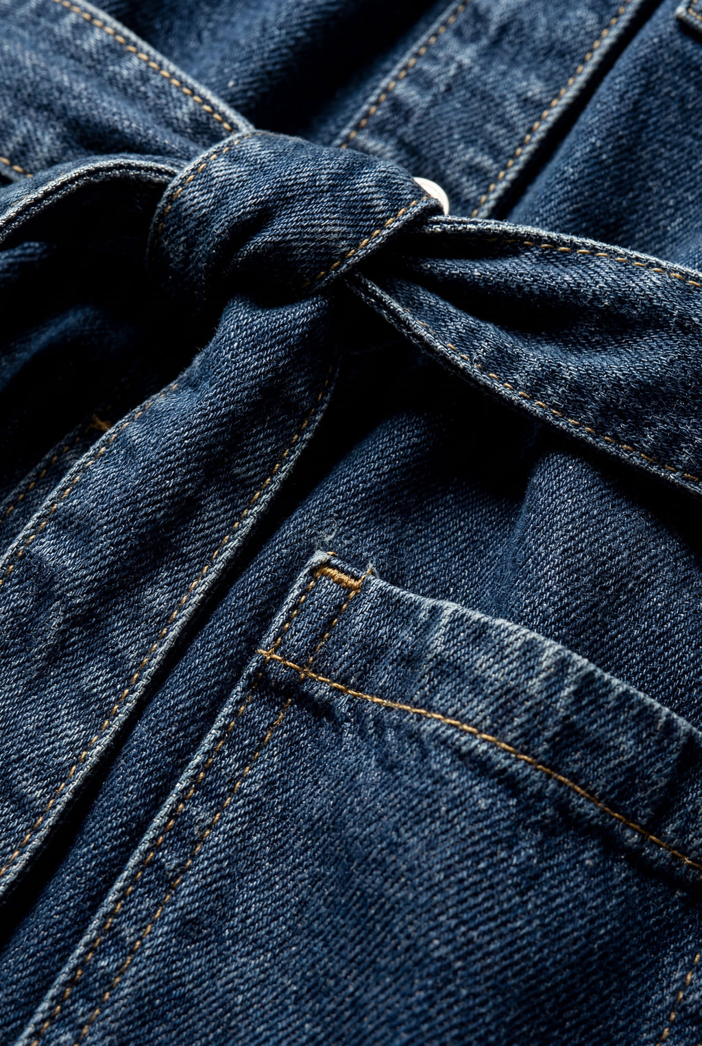 Zoyri | Belted Denim Dress