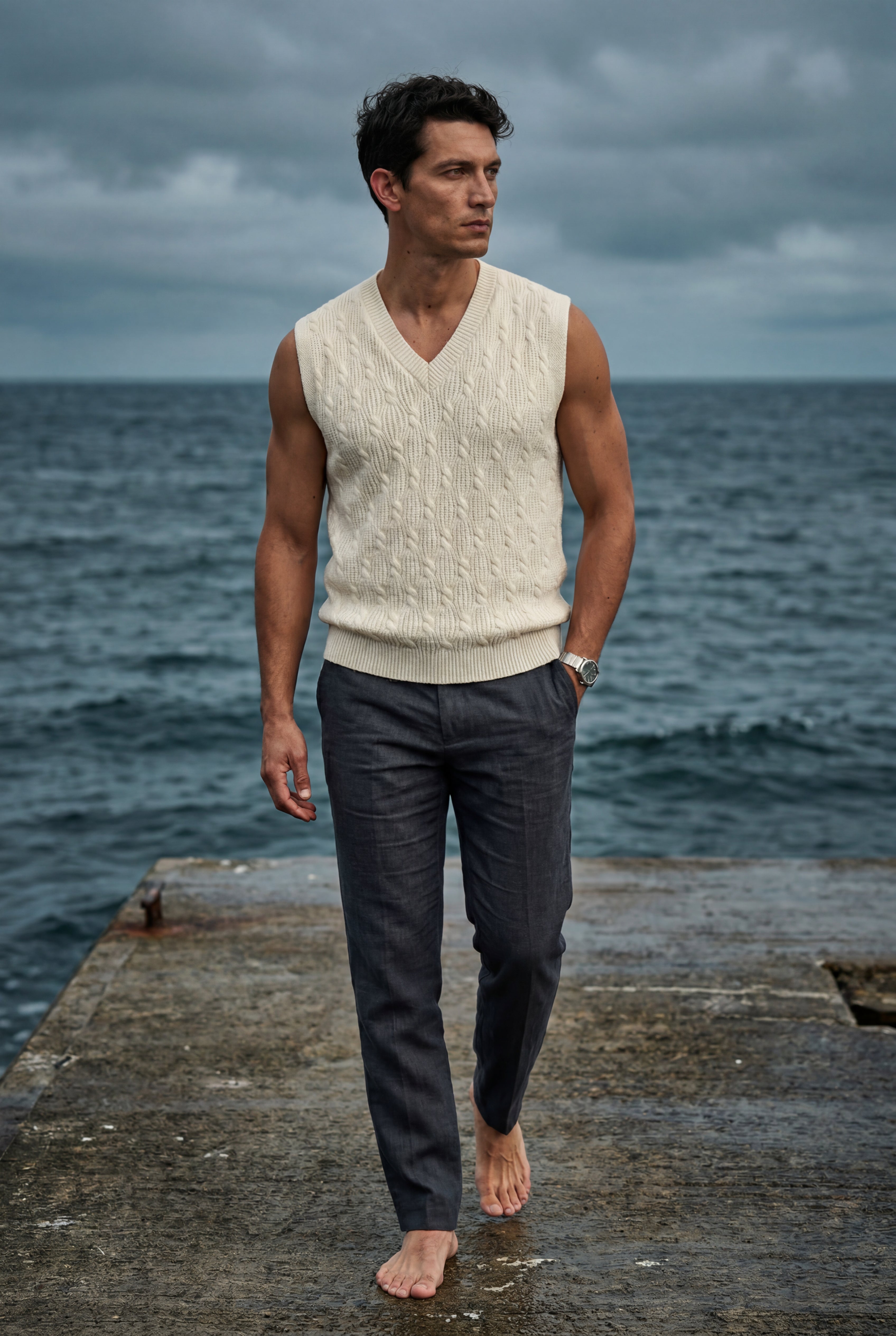 Zoyri | Cable Knit Vest
