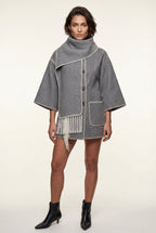 Zoyri | Fringed Wrap Jacket