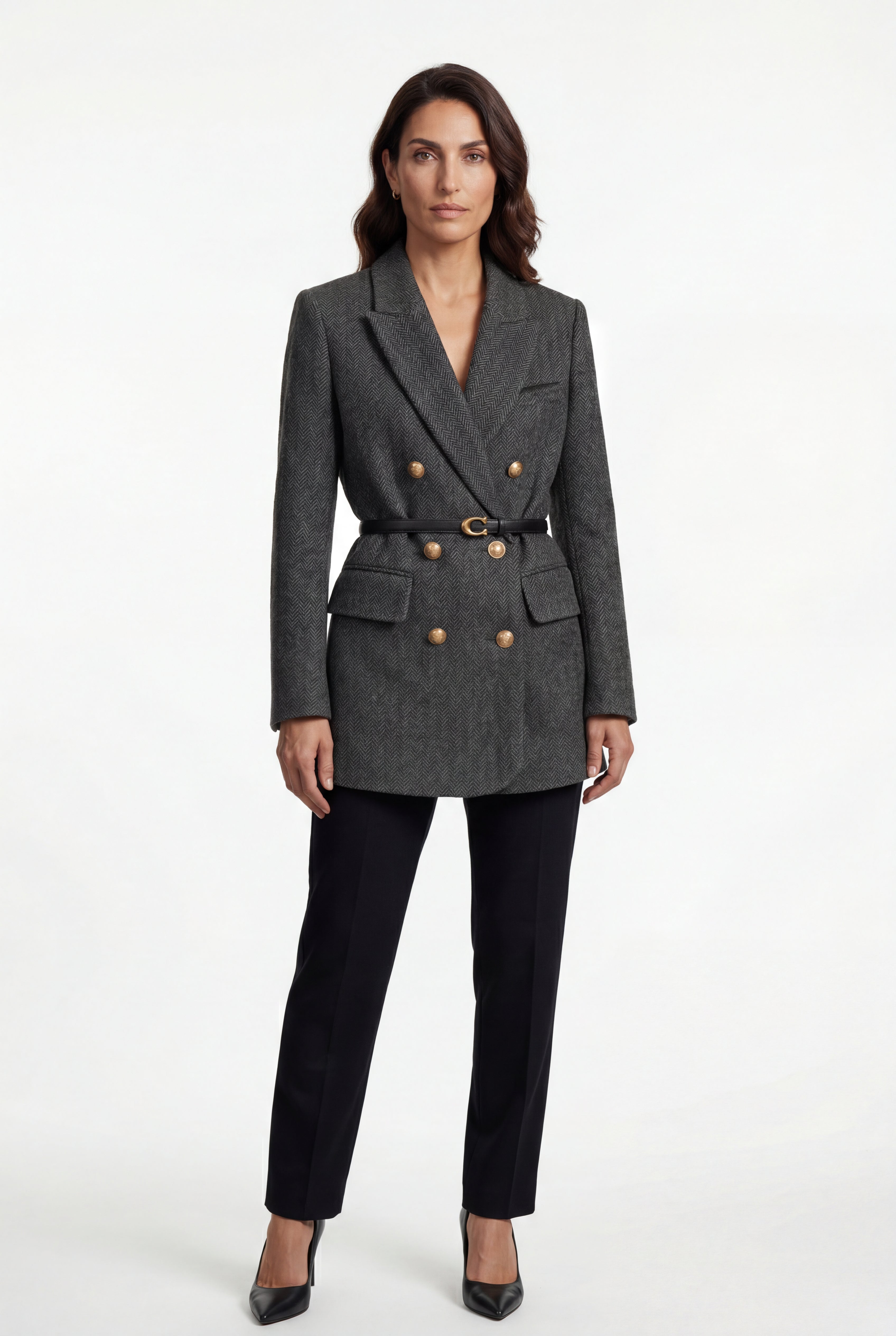 Zoyri | Belted Tailored Blazer