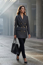 Zoyri | Belted Tailored Blazer