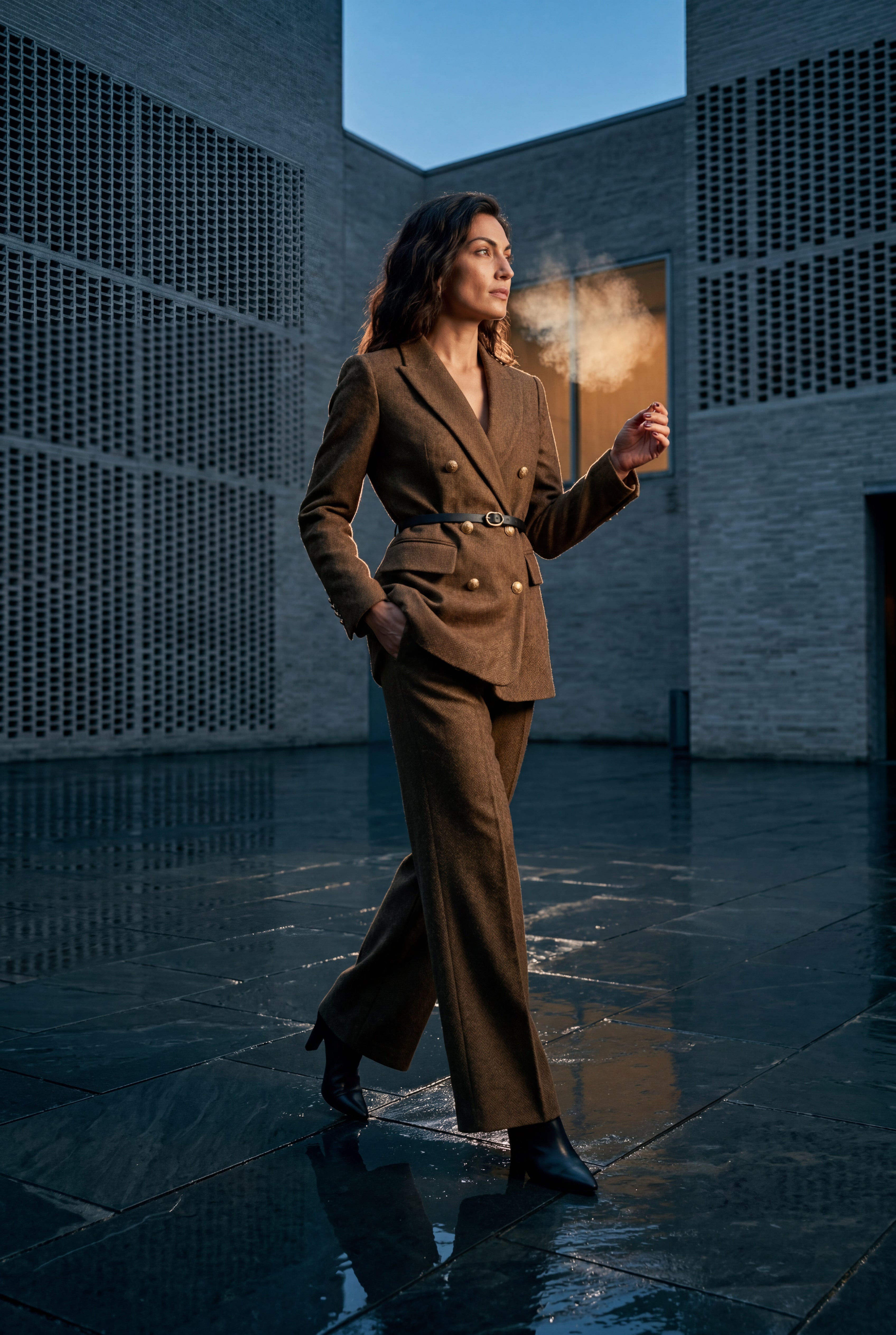 Zoyri | Belted Tailored Blazer