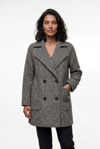 Zoyri | Herringbone Peacoat