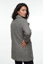 Zoyri | Herringbone Peacoat