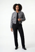 Zoyri | Cropped Bomber Jacket
