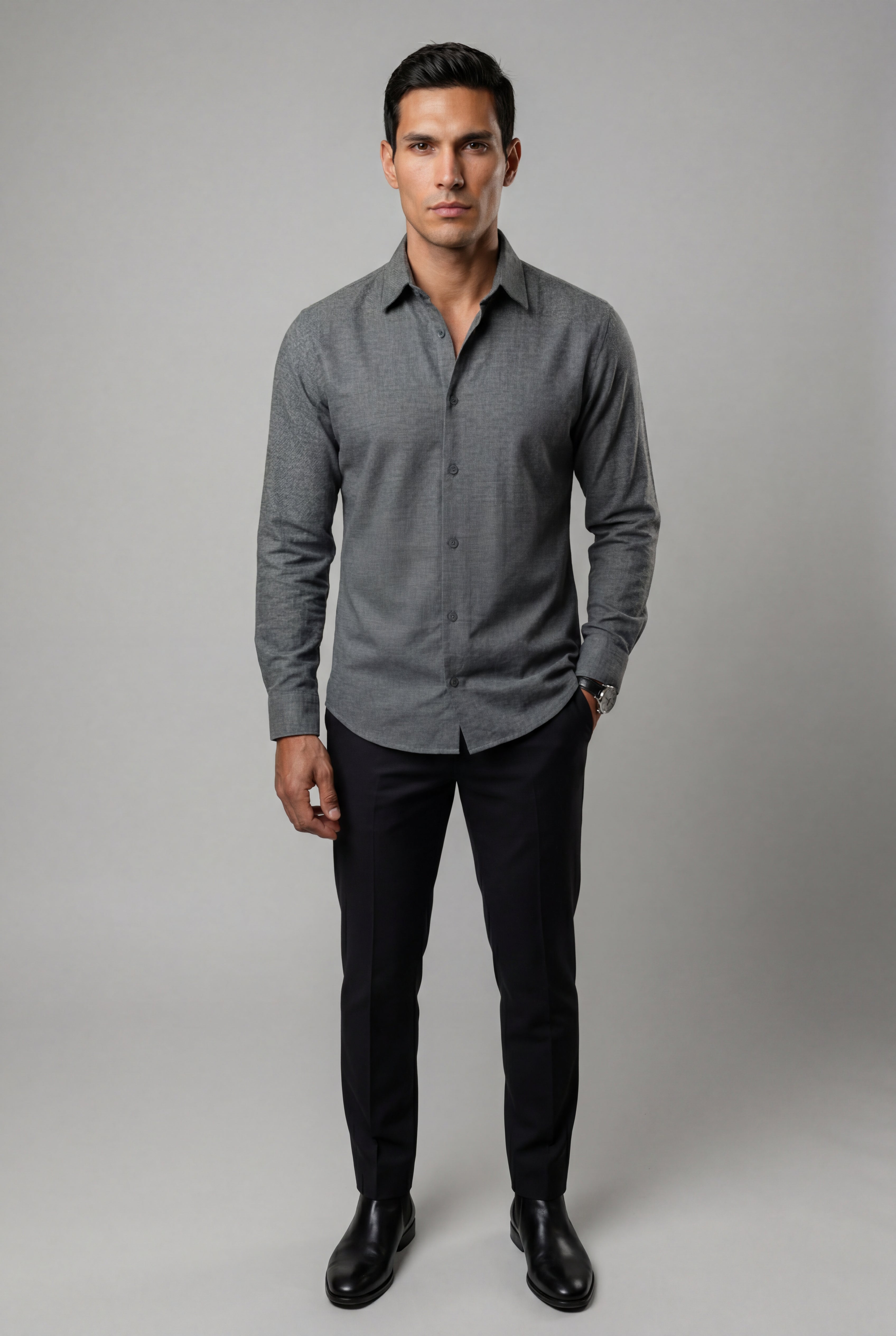 Zoyri | Textured Casual Shirt