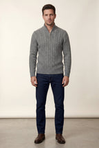 Zoyri | Cable Half-Zip Sweater