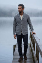 Zoyri | Ribbed Shawl Cardigan