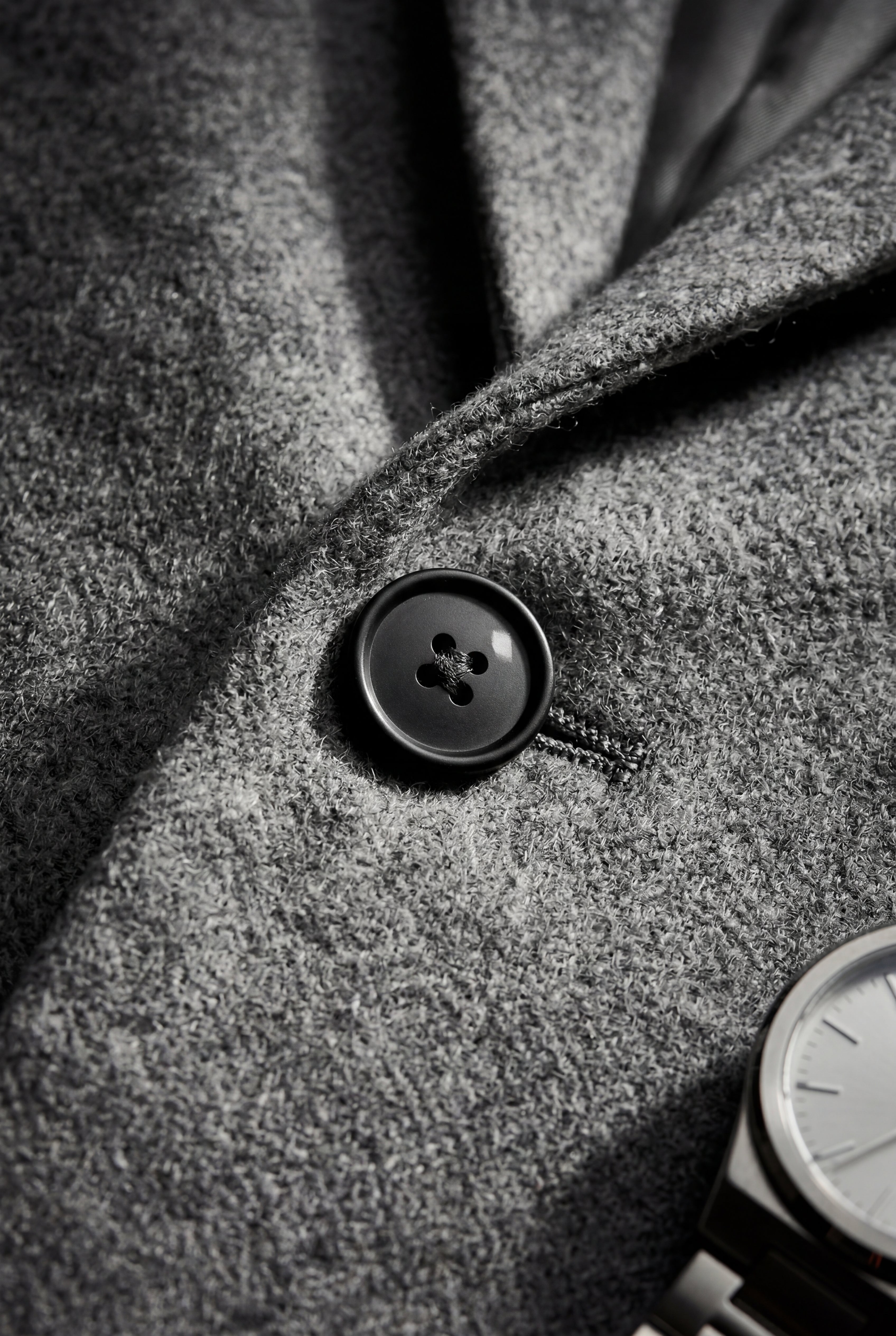 Zoyri | Tailored Grey Overcoat