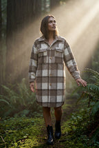 Zoyri | Plaid Shirt Coat