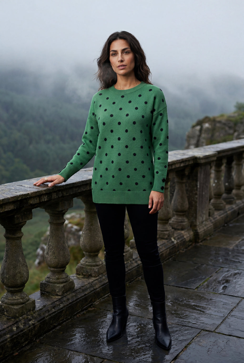 Zoyri | Polka Knit Sweater