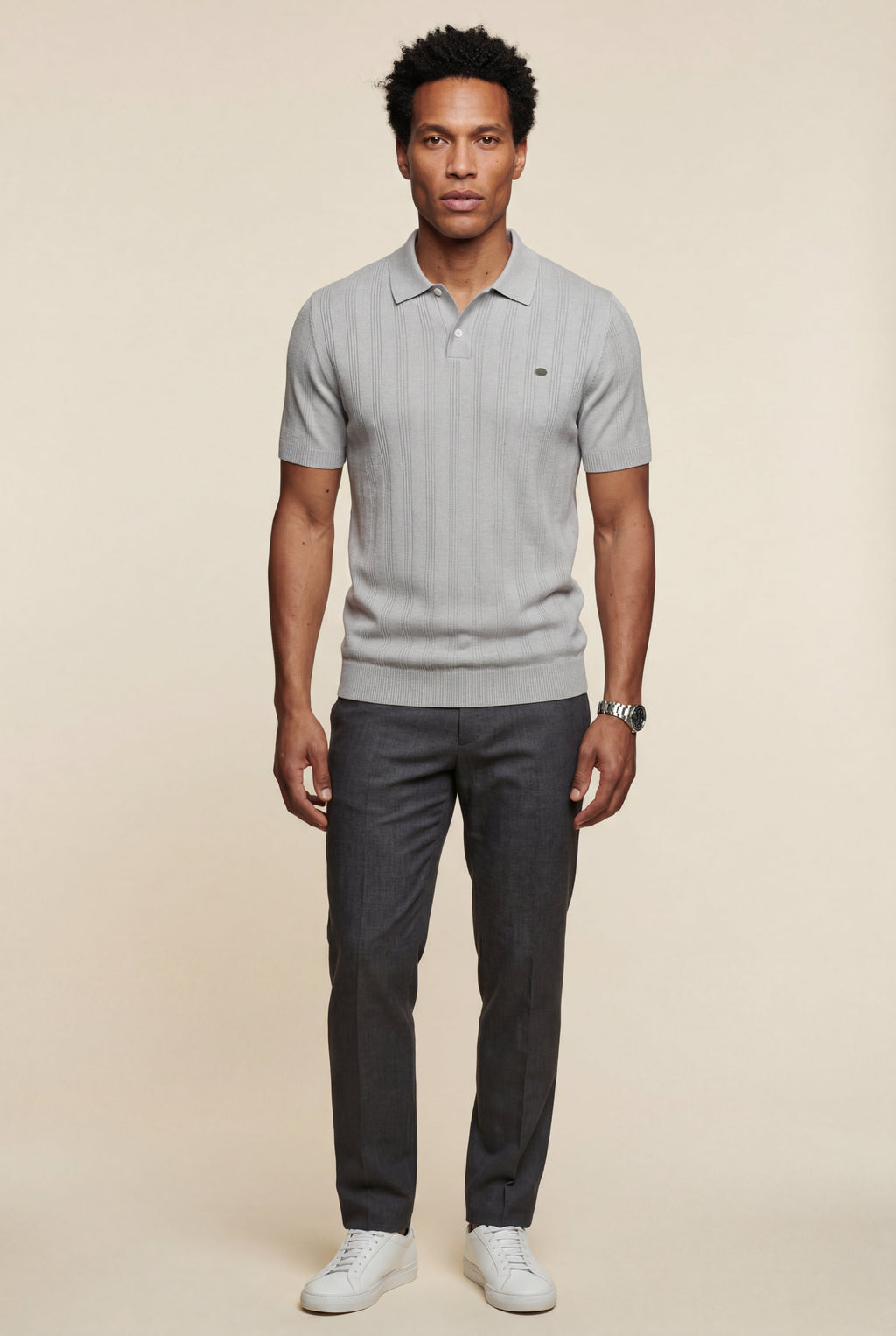 Zoyri | Ribbed Tailored Polo