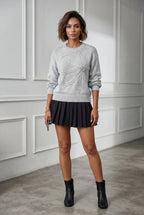 Zoyri | Floral Knit Sweater