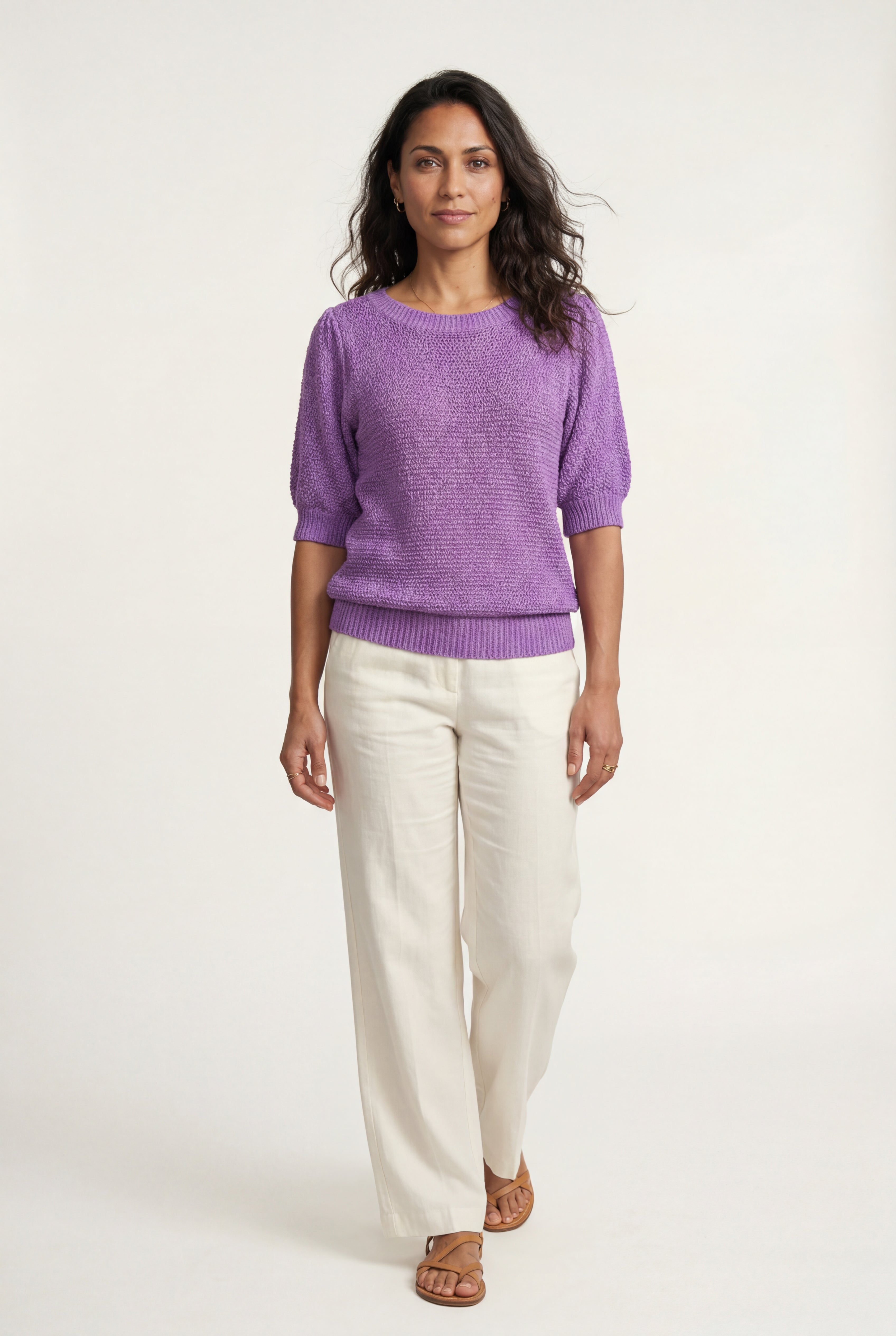 Zoyri | Textured Knit Sweater