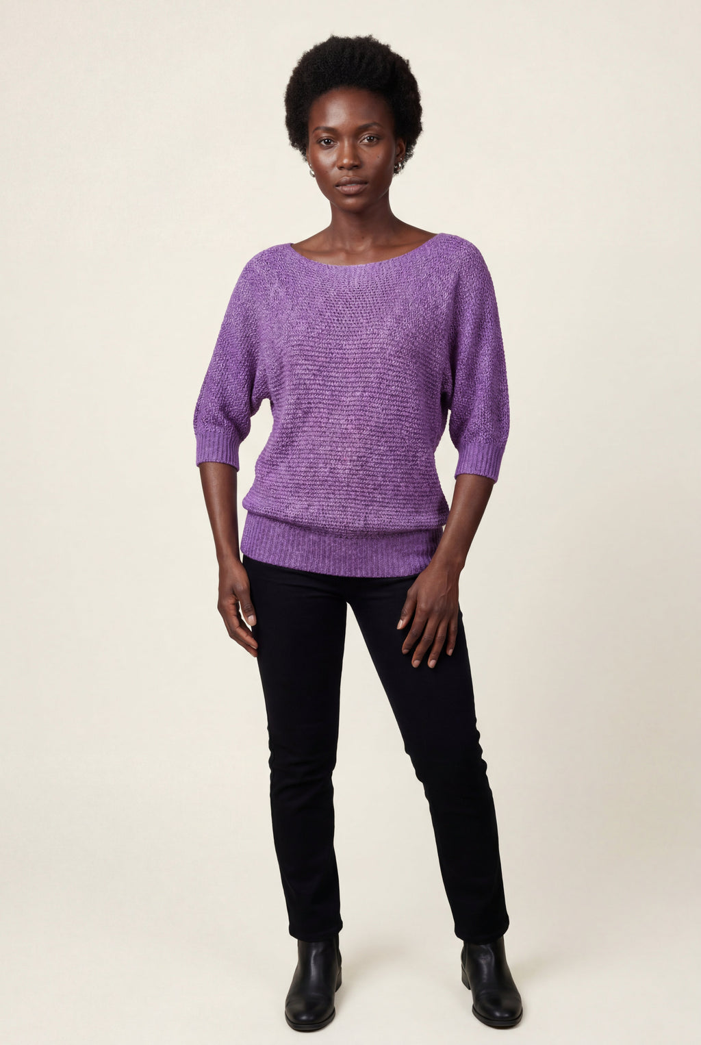 Zoyri | Textured Knit Sweater